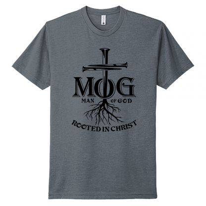 Man of God Black Design T-Shirt