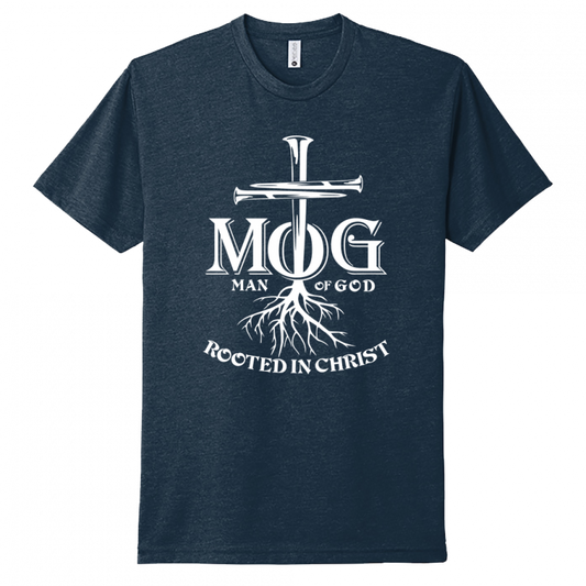 Man of God White Design T-Shirt