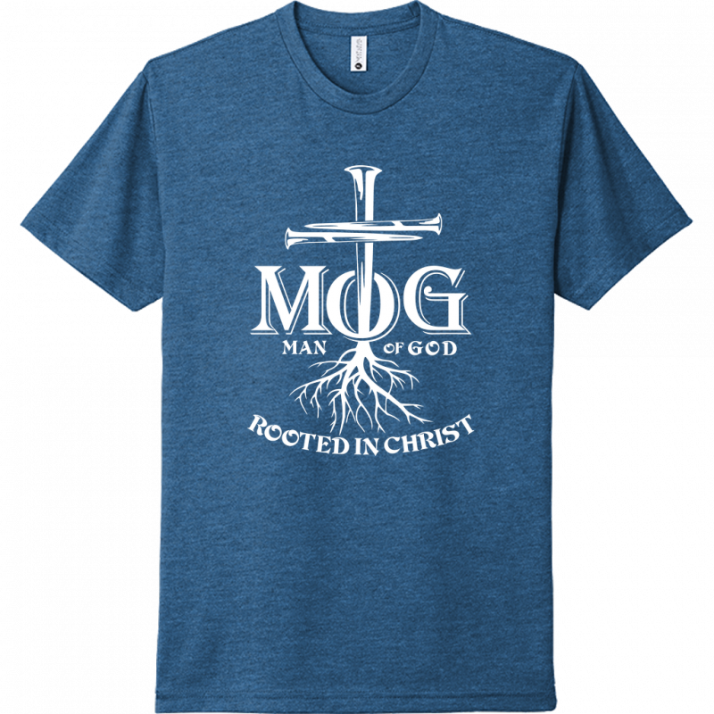 Man of God White Design T-Shirt