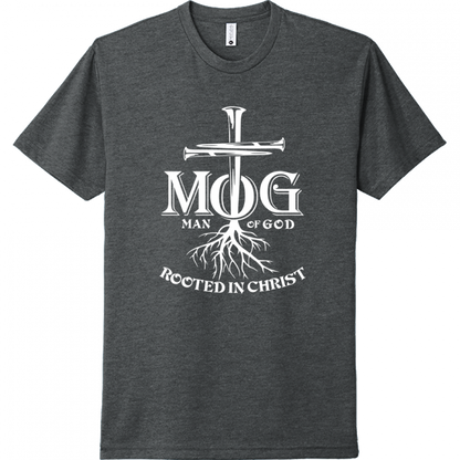 Man of God White Design T-Shirt