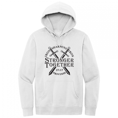 Iron Sharpens Iron Black Design Hoodie Sweatshirt