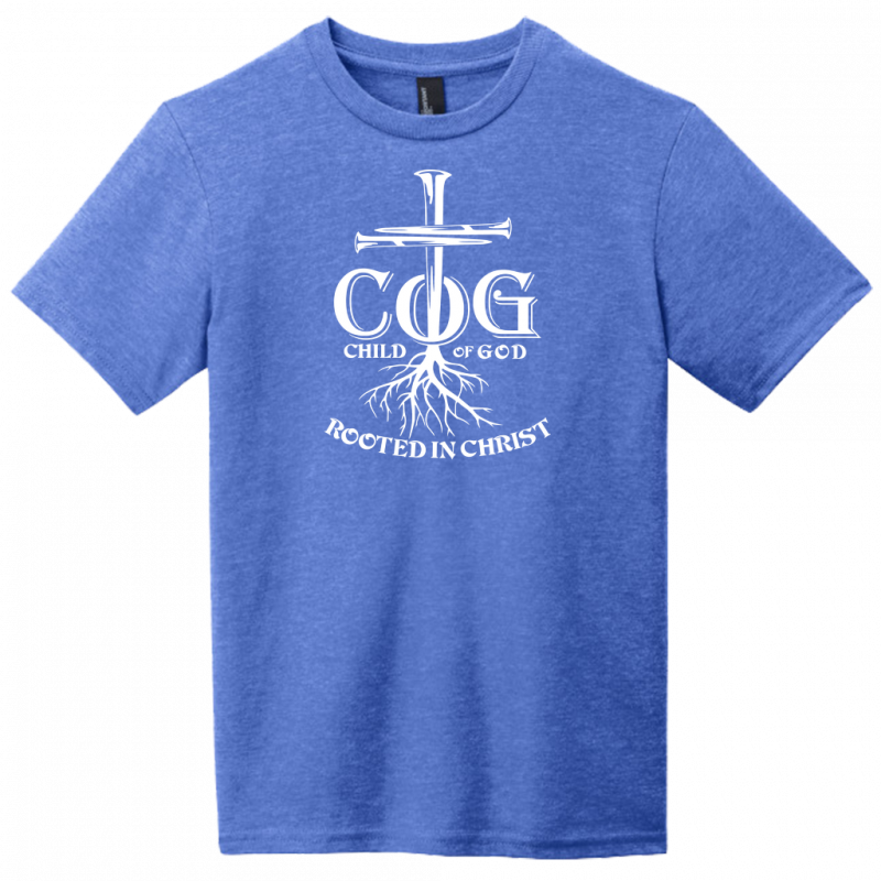 Child of God White Design Youth T-Shirts