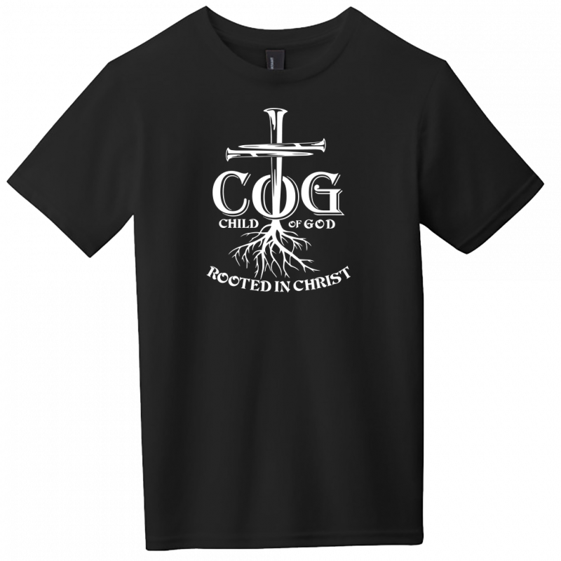 Child of God White Design Youth T-Shirts