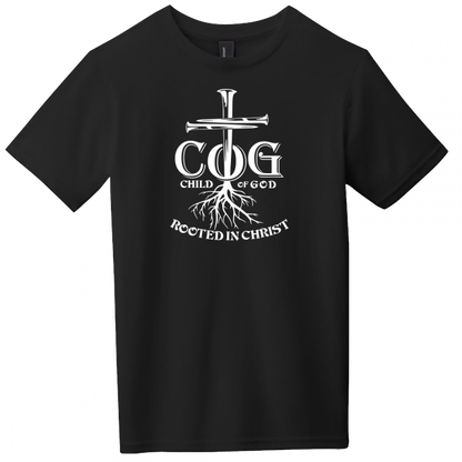 Child of God White Design Youth T-Shirts