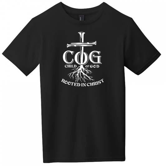 Child of God White Design Youth T-Shirts