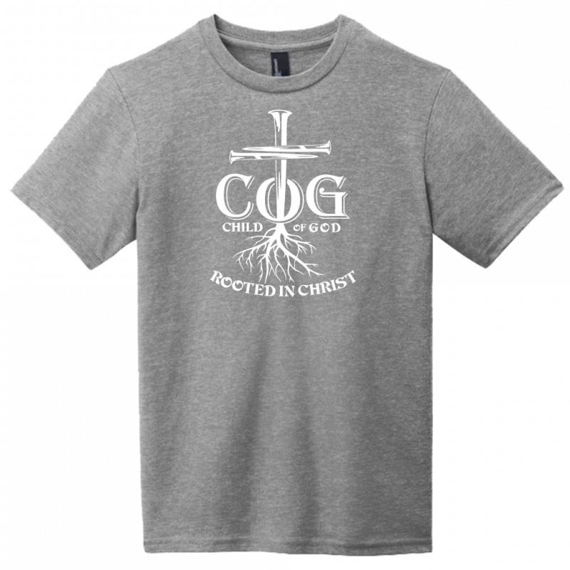 Child of God White Design Youth T-Shirts