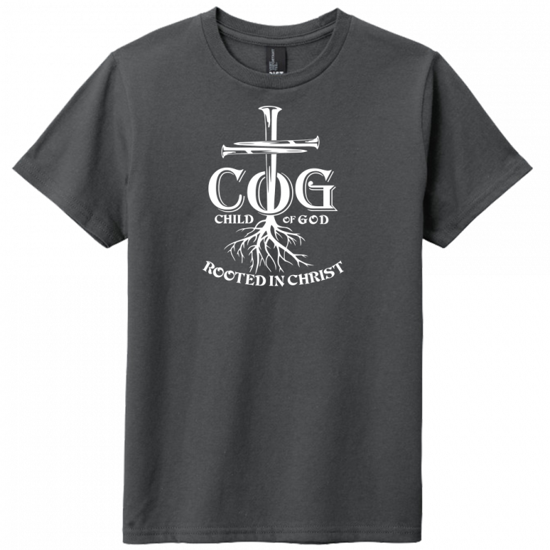 Child of God White Design Youth T-Shirts