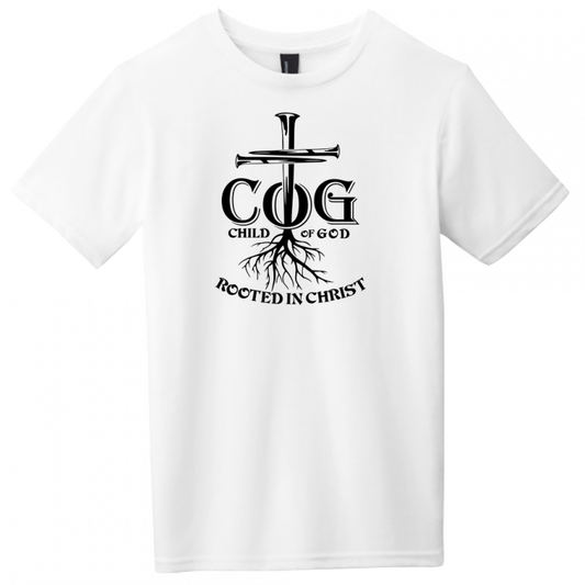 Child of God Black Design Youth T-Shirts