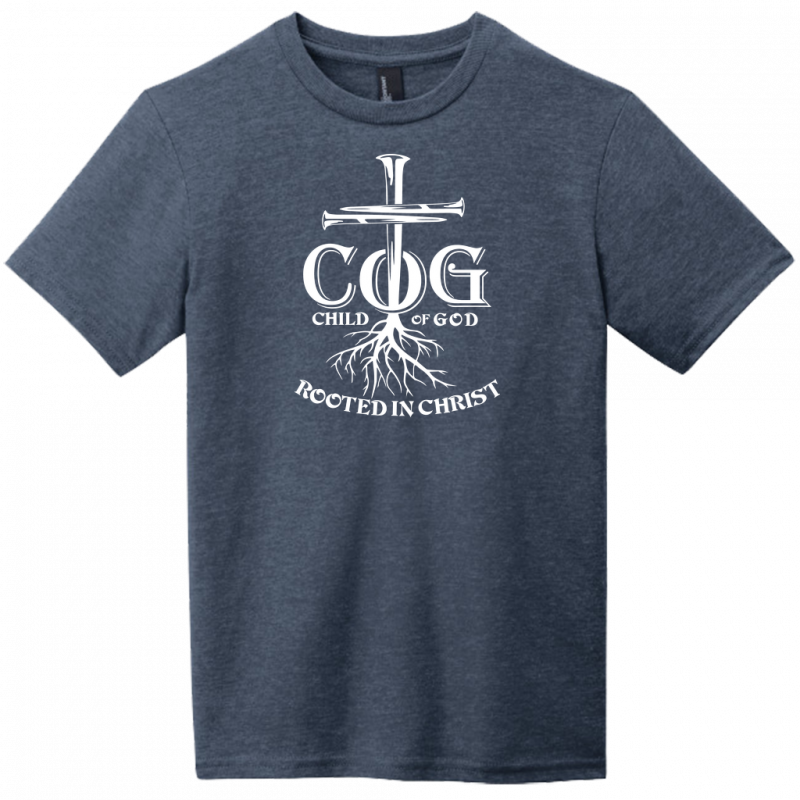 Child of God White Design Youth T-Shirts