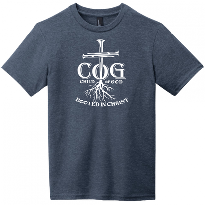 Child of God White Design Youth T-Shirts