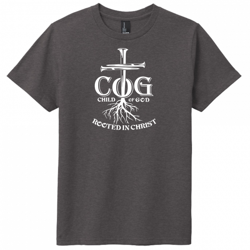 Child of God White Design Youth T-Shirts