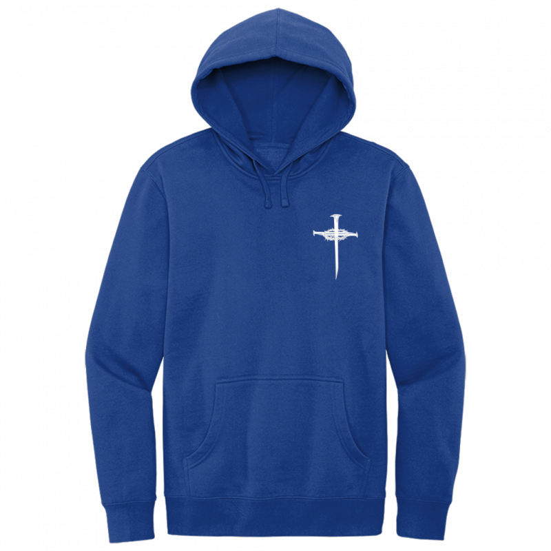 Jesus Got My Back White Design Hoodie Sweatshirt