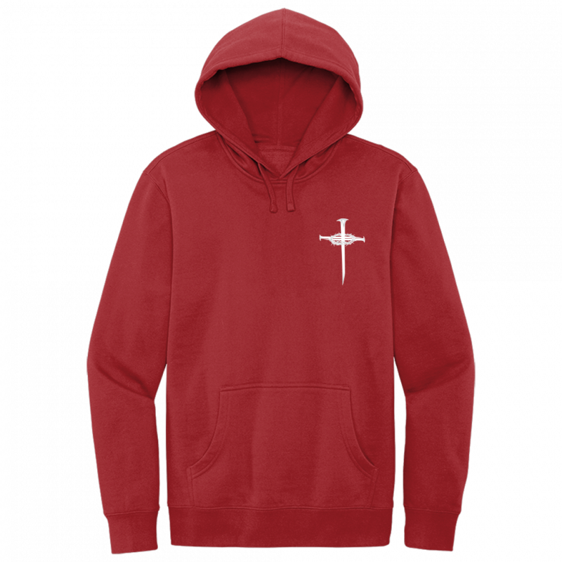 Jesus Got My Back White Design Hoodie Sweatshirt