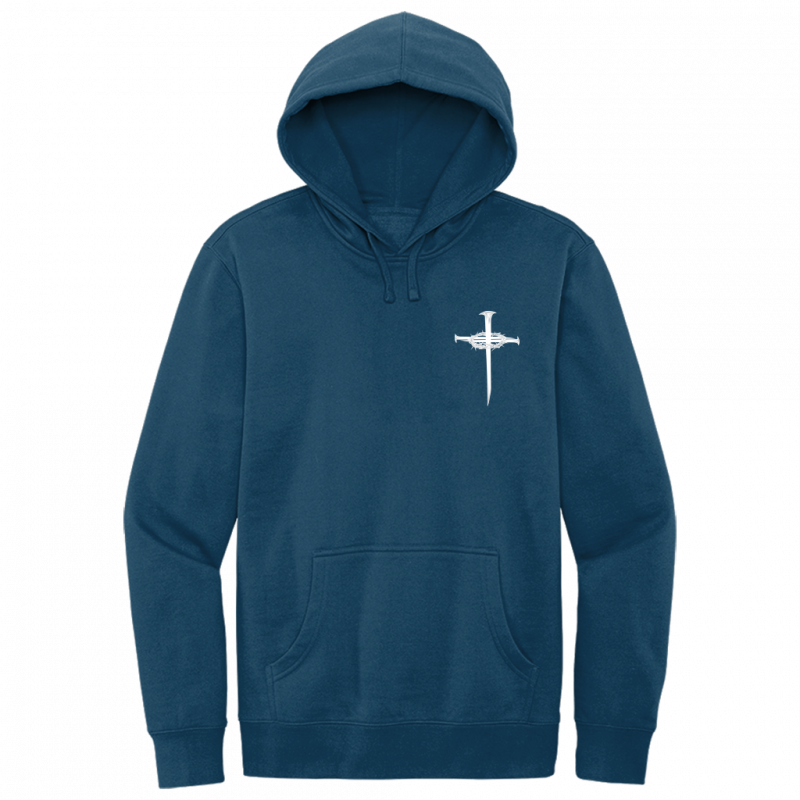 Jesus Got My Back White Design Hoodie Sweatshirt