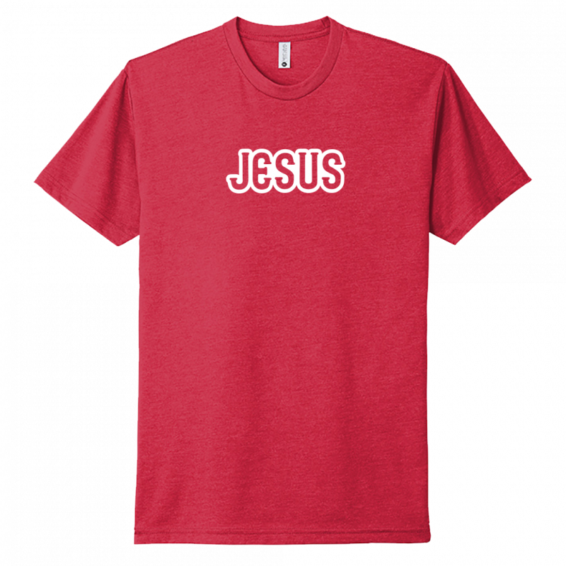 Jesus White Design Unisex T-Shirt