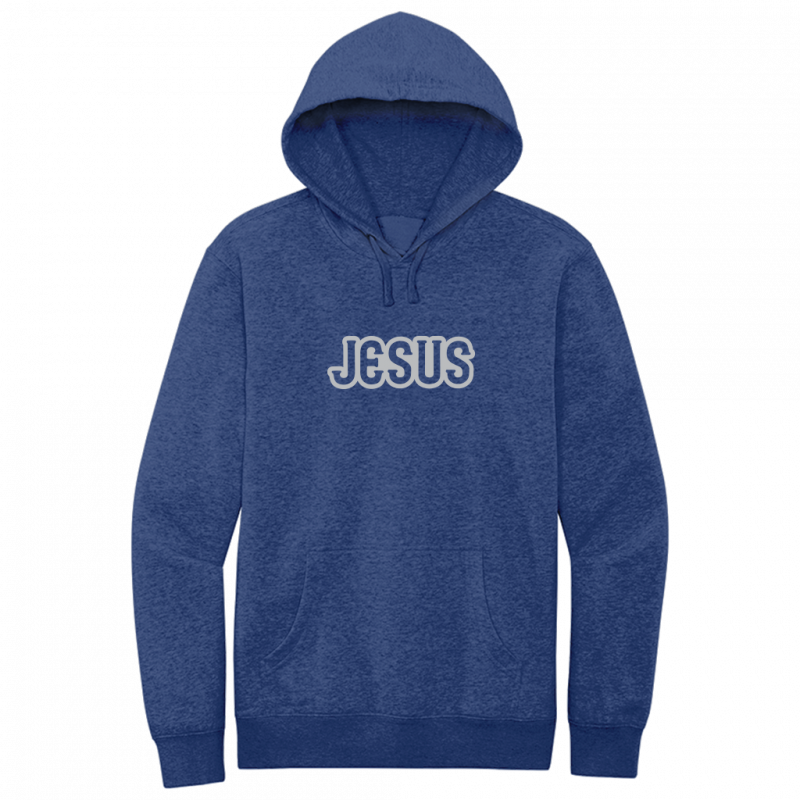 Jesus Gray Design Hoodie Sweatshirt