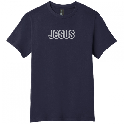 Jesus Gray Design Youth T-Shirt