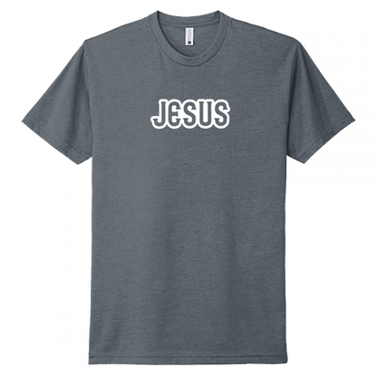 Jesus White Design Unisex T-Shirt