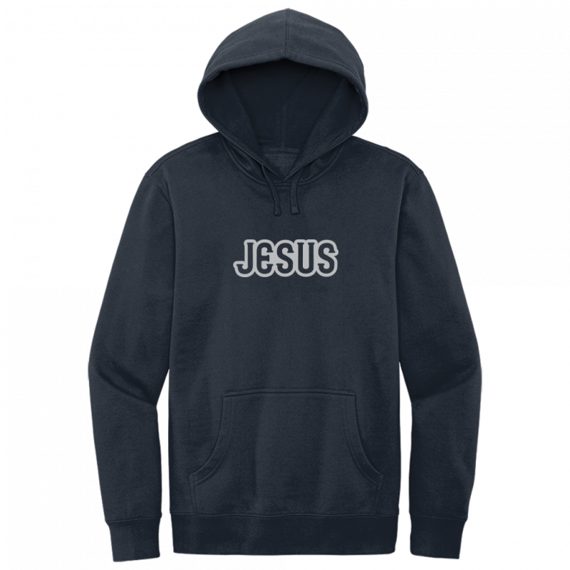 Jesus Gray Design Hoodie Sweatshirt