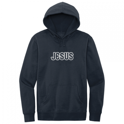 Jesus Gray Design Hoodie Sweatshirt