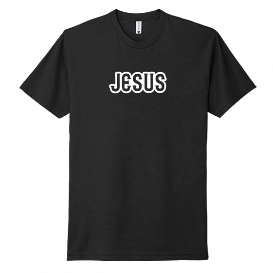 Jesus White Design Unisex T-Shirt