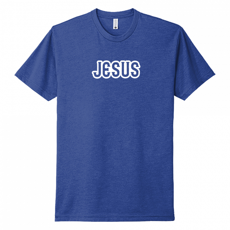 Jesus White Design Unisex T-Shirt