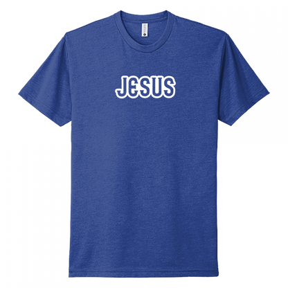 Jesus White Design Unisex T-Shirt