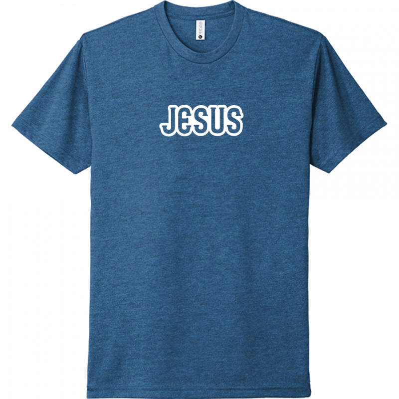 Jesus White Design Unisex T-Shirt