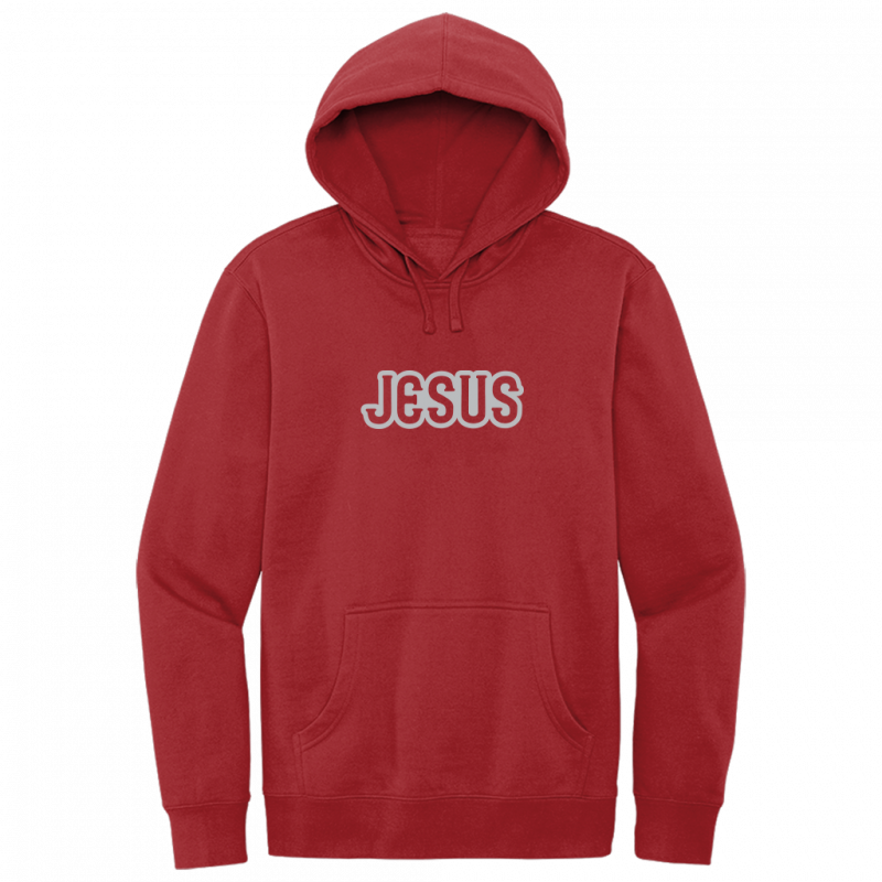 Jesus Gray Design Hoodie Sweatshirt