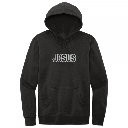 Jesus Gray Design Hoodie Sweatshirt