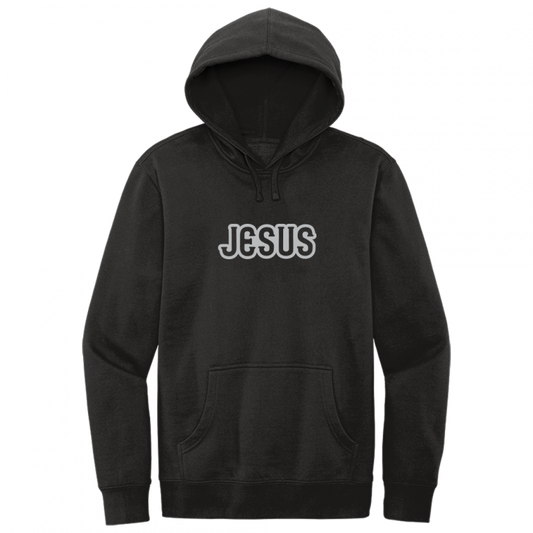 Jesus Gray Design Hoodie Sweatshirt