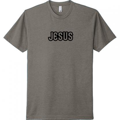 Jesus Black Design Unisex T-Shirt