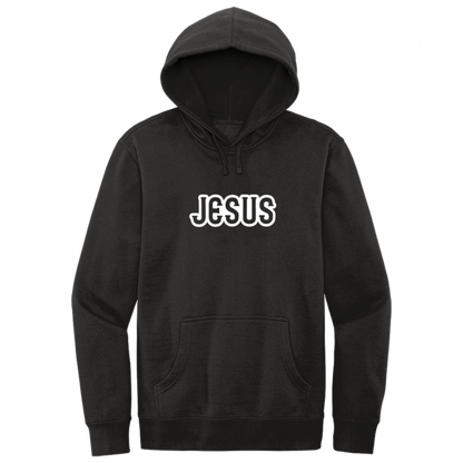 Jesus White Design Hoodie Sweatshirt