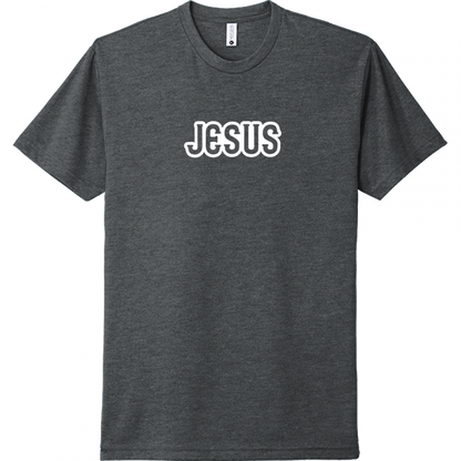 Jesus White Design Unisex T-Shirt