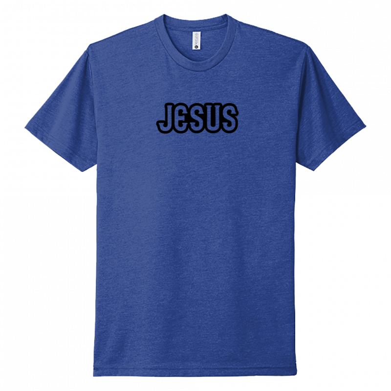 Jesus Black Design Unisex T-Shirt