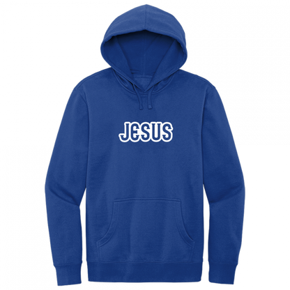 Jesus White Design Hoodie Sweatshirt