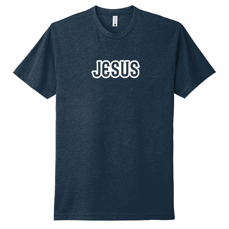 Jesus White Design Unisex T-Shirt