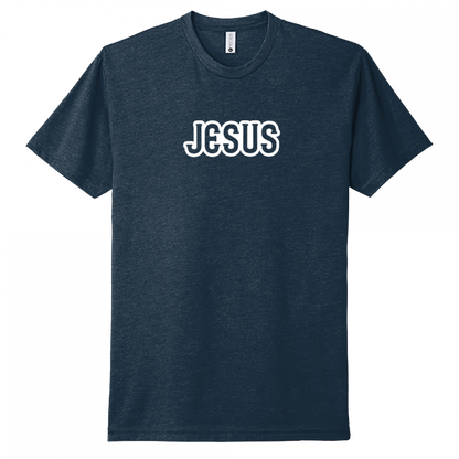 Jesus White Design Unisex T-Shirt