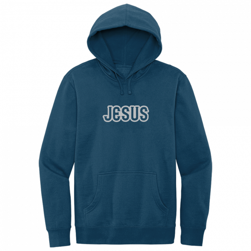 Jesus Gray Design Hoodie Sweatshirt