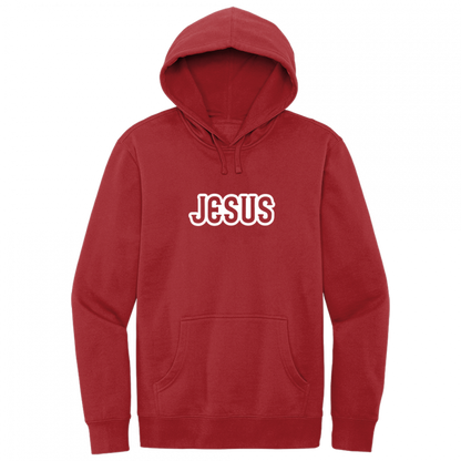 Jesus White Design Hoodie Sweatshirt