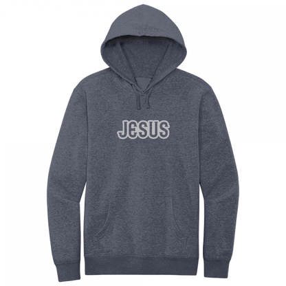 Jesus Gray Design Hoodie Sweatshirt