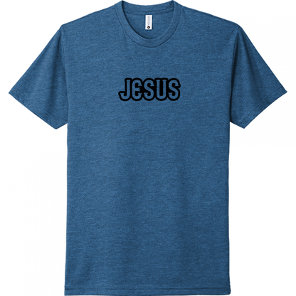 Jesus Black Design Unisex T-Shirt