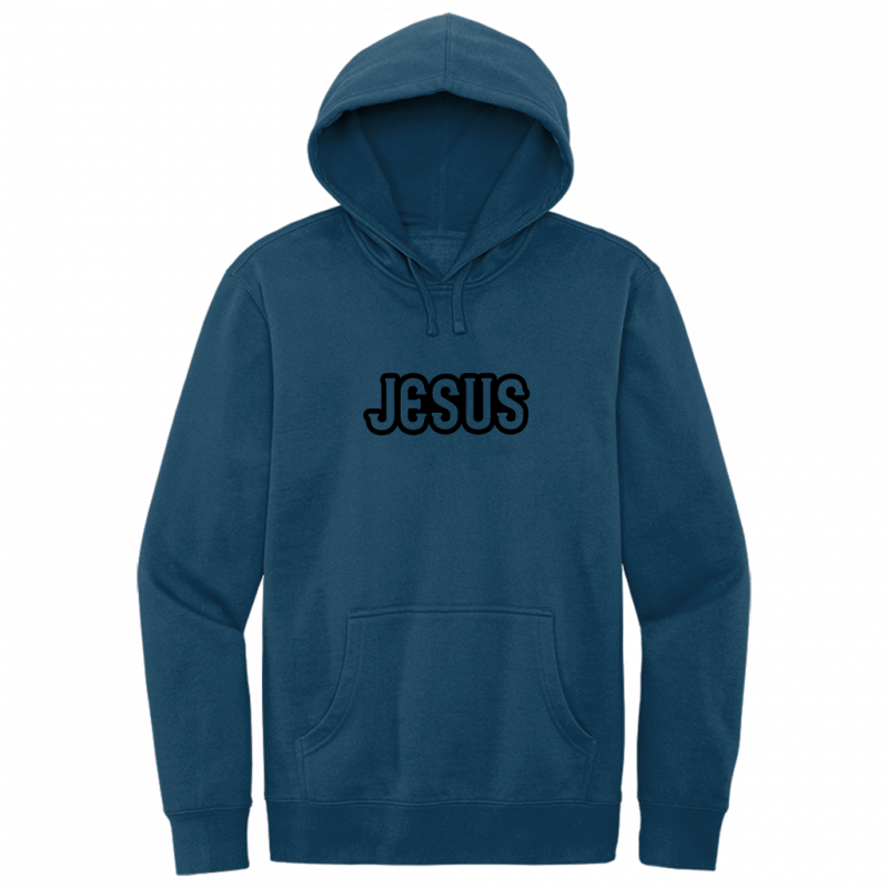 Jesus Black Design Hoodie Sweatshirts