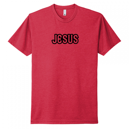 Jesus Black Design Unisex T-Shirt