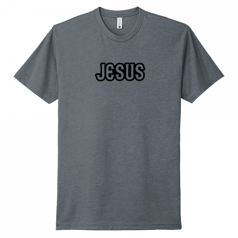 Jesus Black Design Unisex T-Shirt