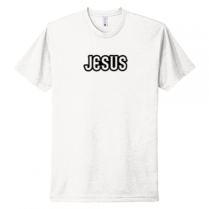 Jesus Black Design Unisex T-Shirt