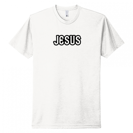 Jesus Black Design Unisex T-Shirt