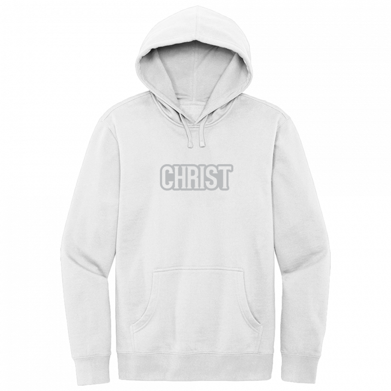 Christ Gray Design Hoodie Sweatshirt