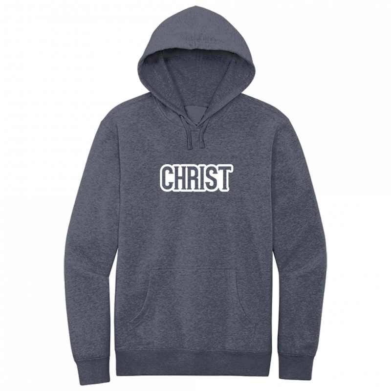 Christ White Design Hoodie Sweatshirt