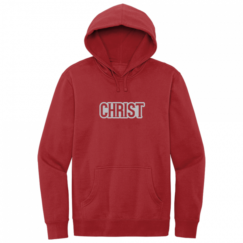 Christ Gray Design Hoodie Sweatshirt